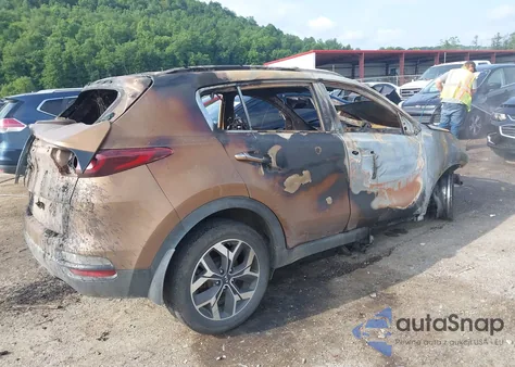 2020 Kia Sportage Ex из США, поврежденный, VIN KNDPNCAC1L7797381